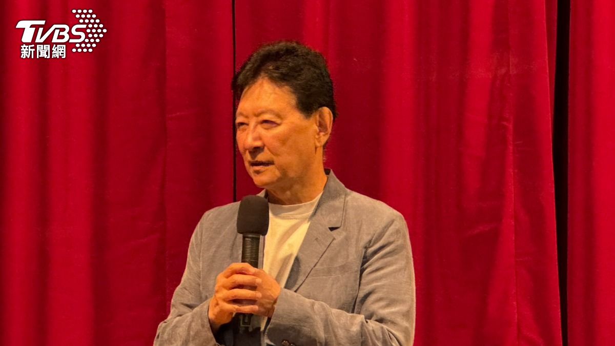 趙少康鬆口不排除參選國民黨主席。（圖／陳怡潔攝）