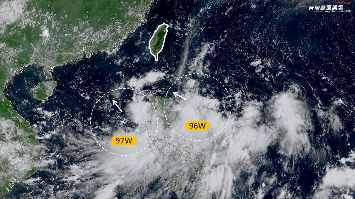 天氣/又有颱風?2熱帶擾動恐整合增強 氣象粉專曝侵台機率