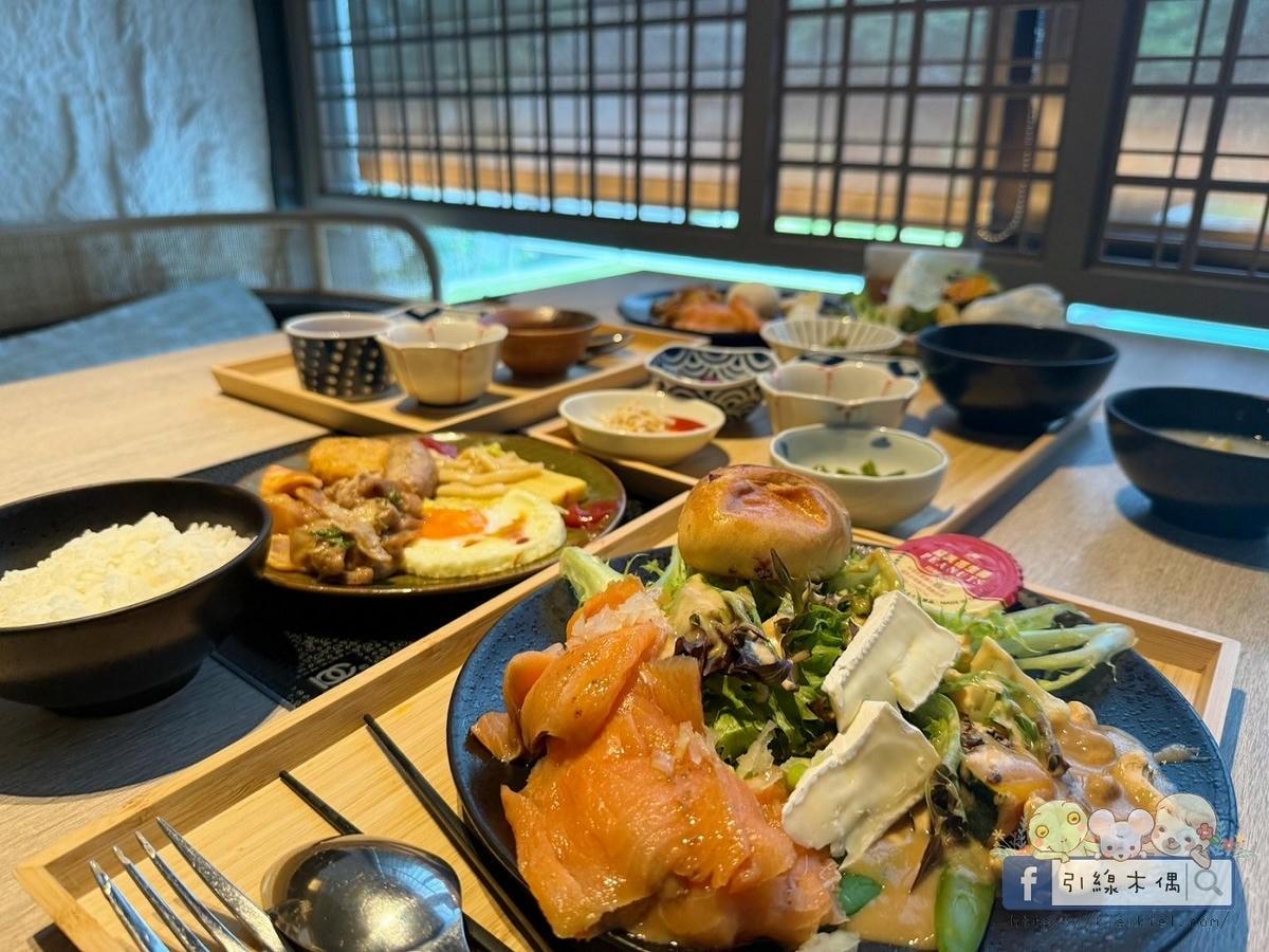 入住房客可享用免費的自助早餐,中、西、日式菜色都有,選擇相當豐富。(圖/引線木偶提供)