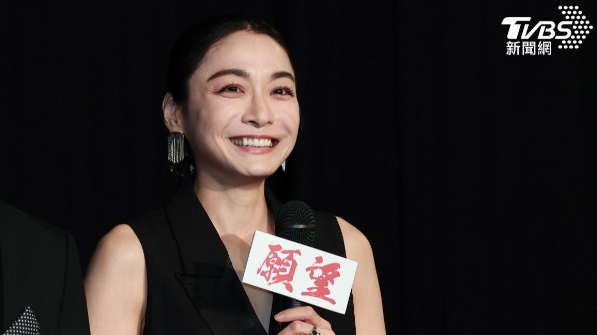 女藝人江祖平。(圖/黃城碩攝)