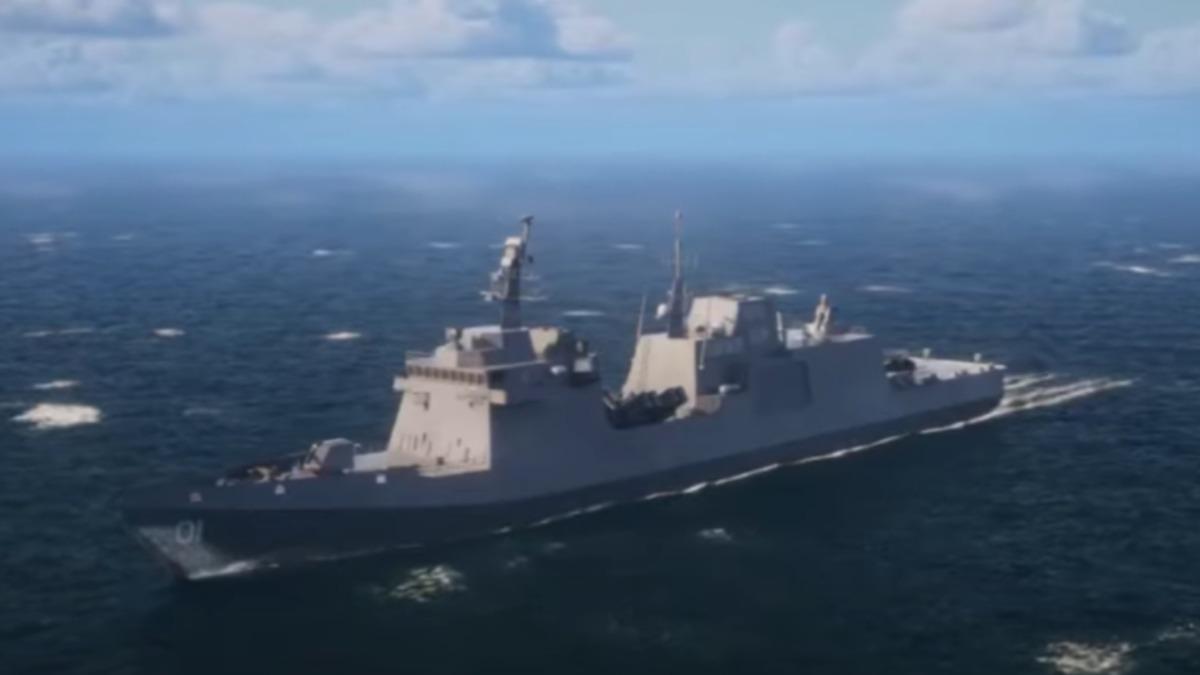 海軍輕型巡防艦的設計外觀。(圖／Gibbs & Cox)