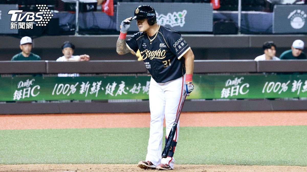 林智勝選到保送。(圖/華子琛攝)