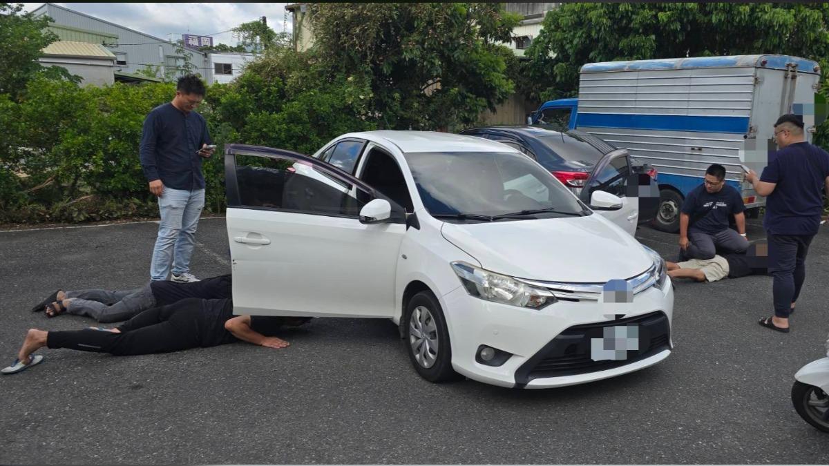 被害人驚險2小時!宜蘭警方全力偵辦,4名嫌犯巷內落網。(圖/宜蘭分局)