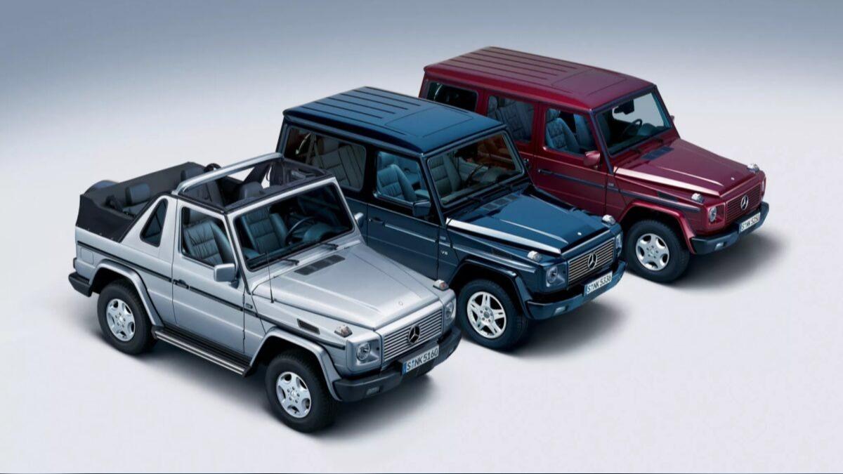 G-Class敞篷車的歷史可追溯至1979年民用車問世,W461及初代W463也都有提供敞篷選項。(圖/M-Benz提供)