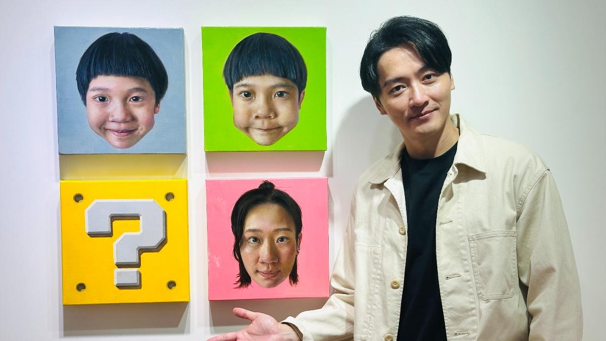 馬俊麟挑戰畫老婆坦言壓力大。(圖/日帝藝術提供)