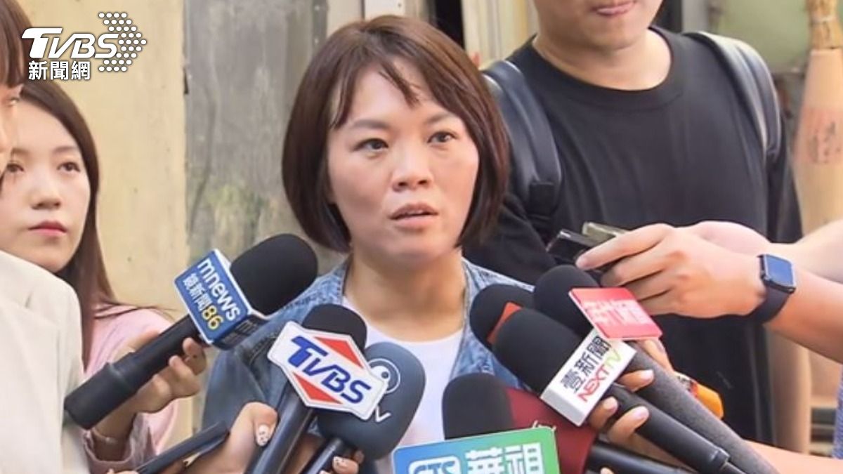 民進黨議員簡舒培。（圖／TVBS）