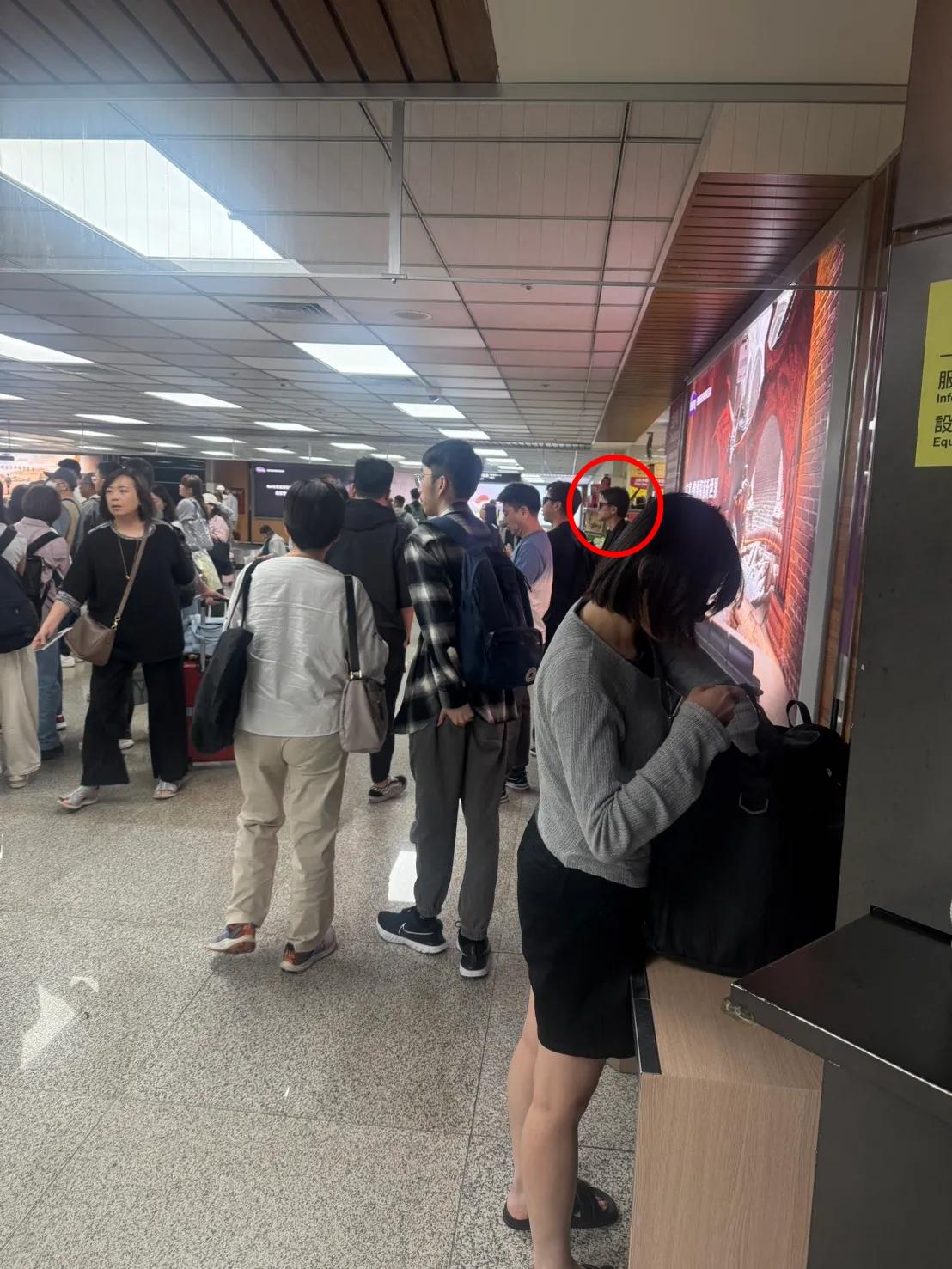 據悉瀧澤秀明昨天已經低調抵台,也有粉絲拍到。(圖/翻攝自fang_chat @threads)