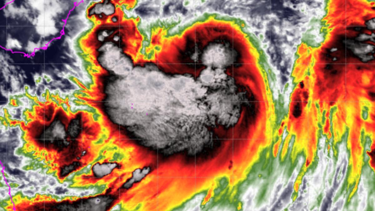 天氣/颱風北上了!「4縣市」雨最大 水氣猛衝台灣