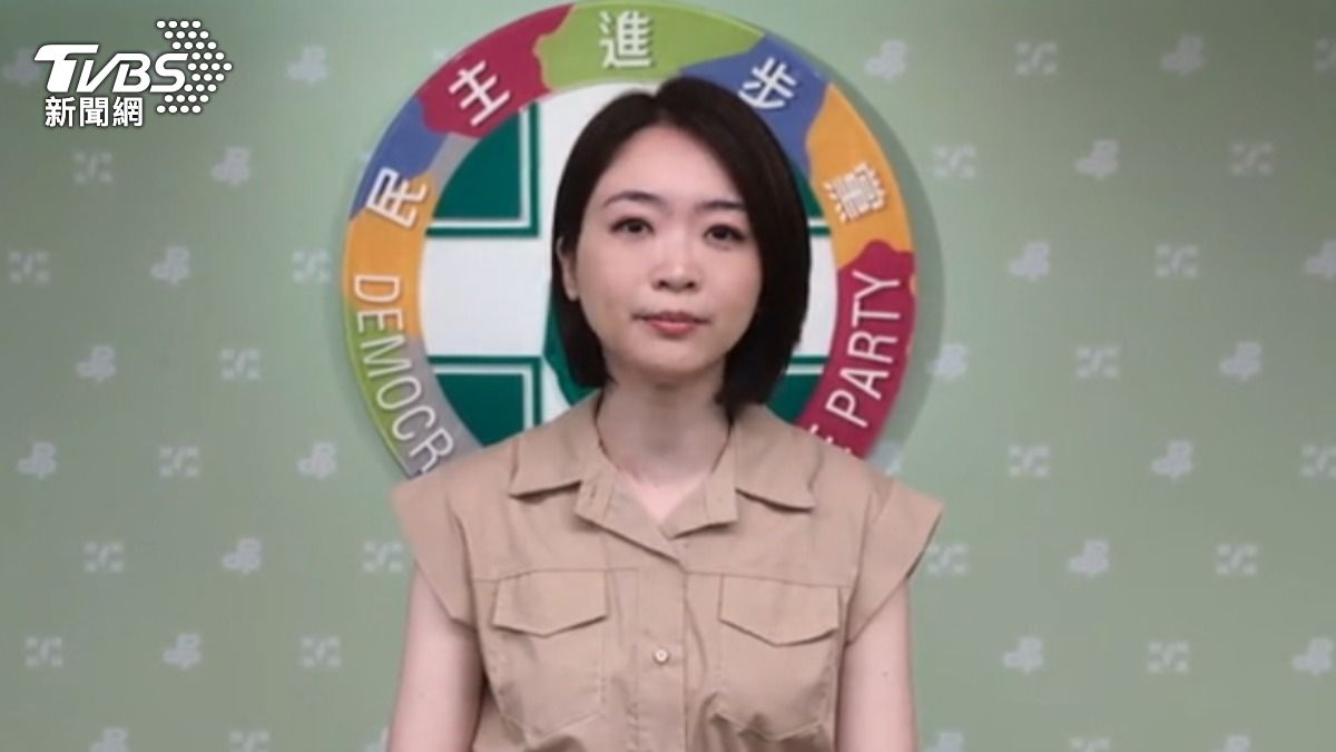 民進黨發言人韓瑩。(圖/TVBS)