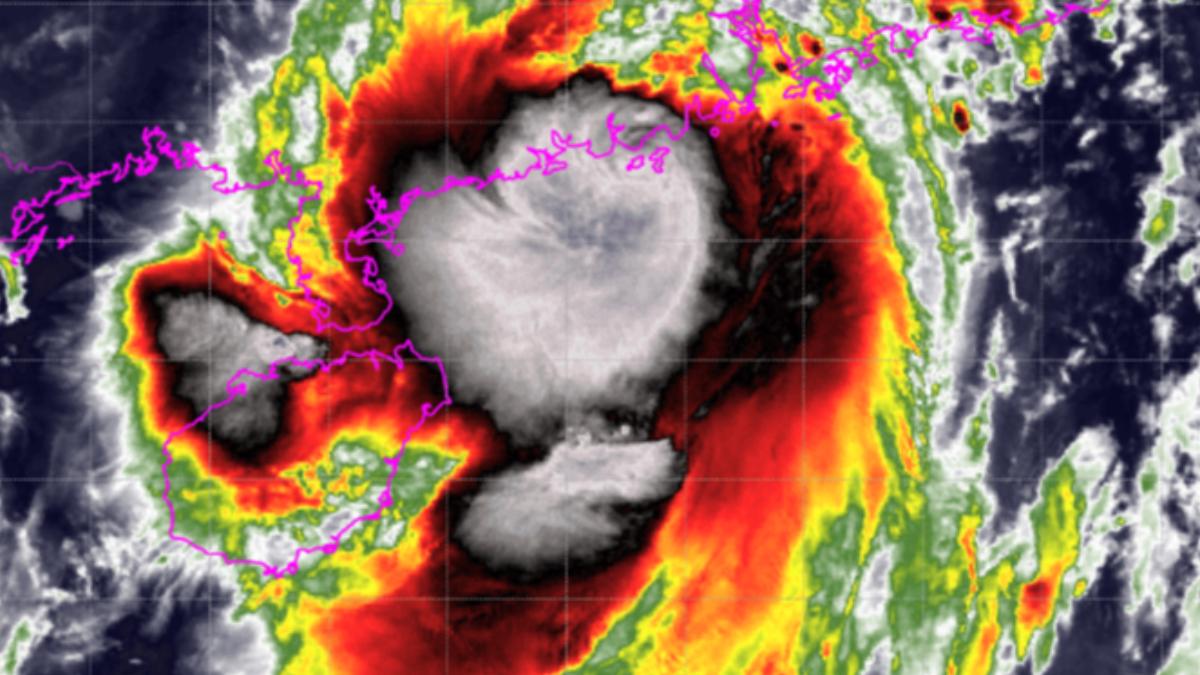 天氣/颱風水氣「暴衝台灣」!5地雨最猛 全台急變天