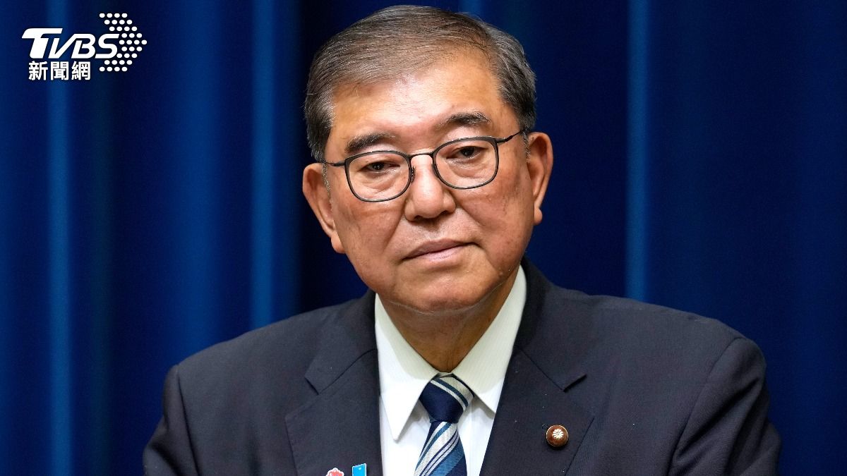 日本首相石破茂，週日閃電宣布將辭去首相職務。（圖／達志影像美聯社）