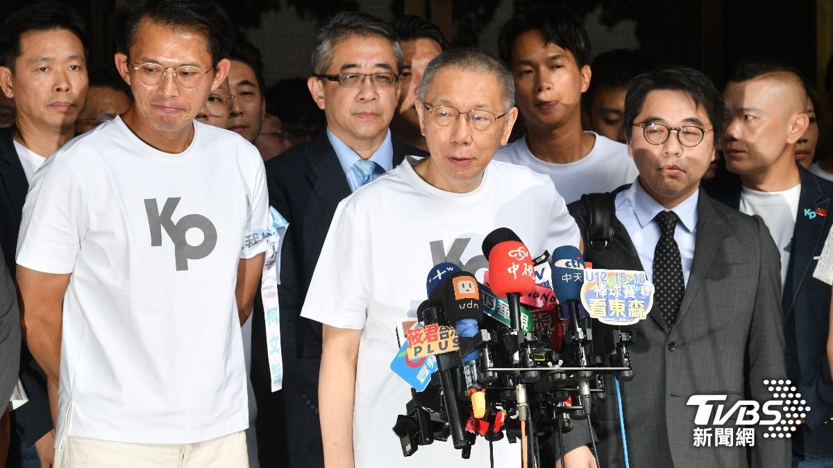 獲釋秒開轟! 柯文哲:民進黨作夢都沒想到「民眾黨這麼乾淨」