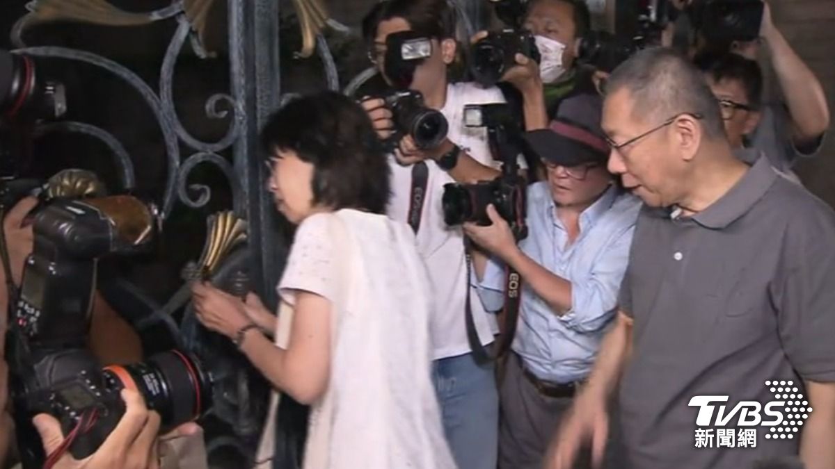 陳佩琪與柯文哲（圖／TVBS資料畫面）