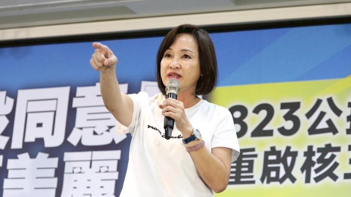 國民黨立委柯志恩談柯文哲被點名選高雄市長。(圖/翻攝自柯志恩臉書)