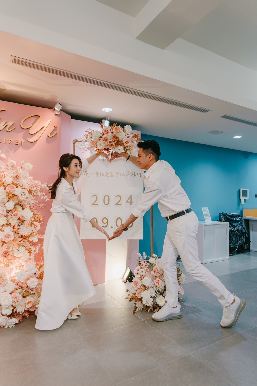 華千涵公開喜訊,透露與老公已結婚登記一週年。(圖/三立提供)