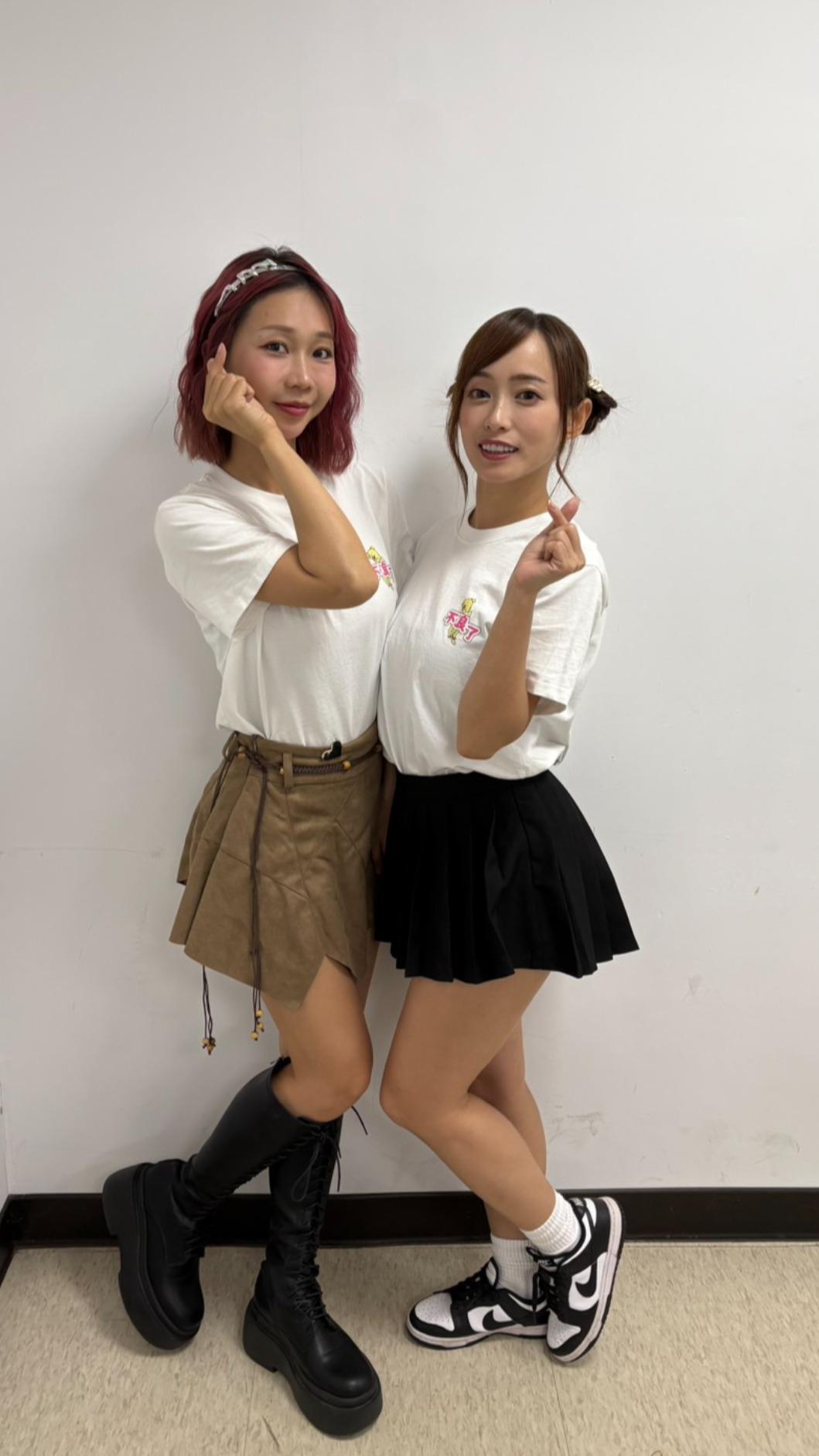 紅髮安娜和丹丹都是愛護動物人士。（圖／謝毅攝）