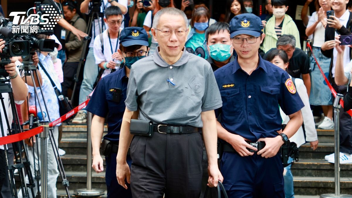 柯文哲交保後「接觸陳智菡、陳宥丞」2證人 北檢提抗告理由曝光