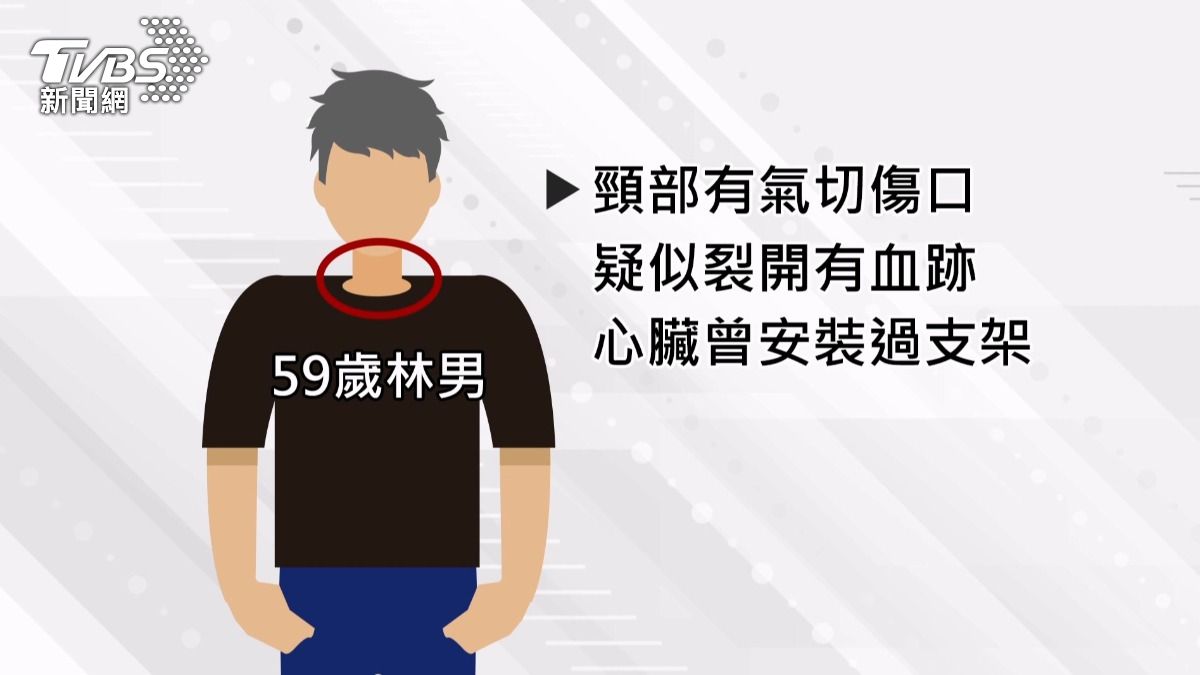 至於氣切管是否為自行扯落目前無法確定。(圖/TVBS)