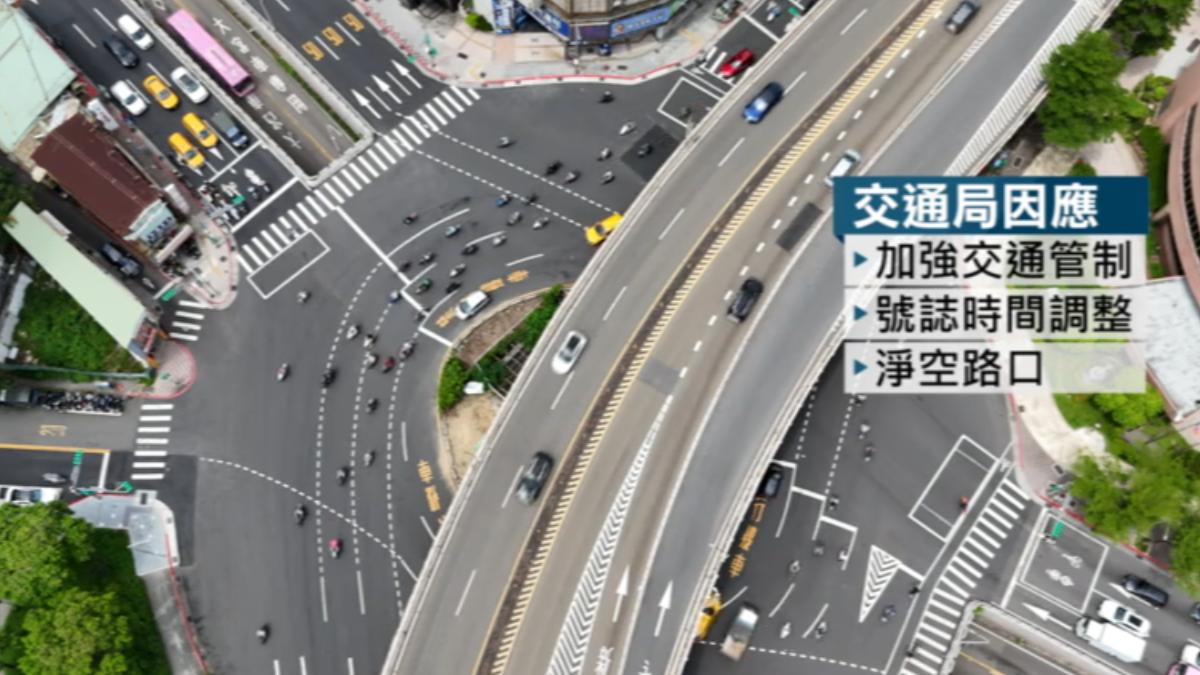 面對未來施工時恐怕會造成的交通問題,市府交通局也提出因應措施。(圖/TVBS)