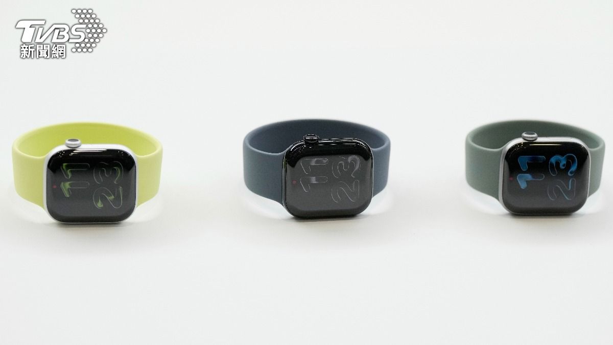 Apple Watch Series 11，採用更堅固設計，抗刮能力較前代提升一倍。（圖／達志影像美聯社）