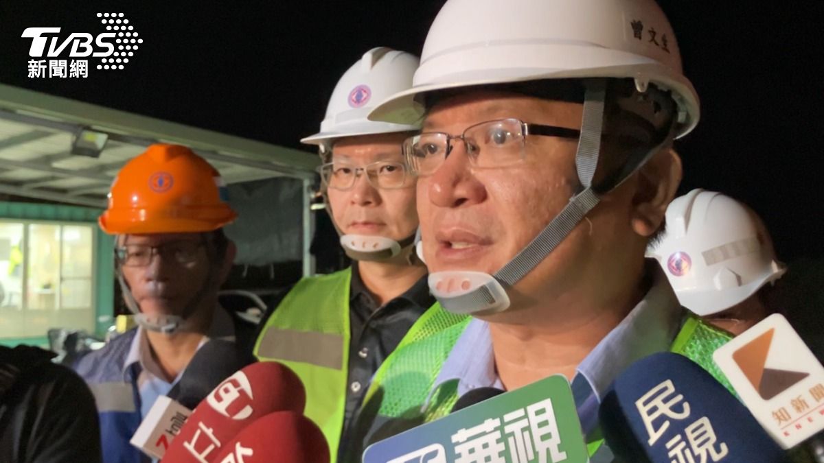 興達電廠火警　台電董座曾文生證實：「天然氣外洩」導致起火