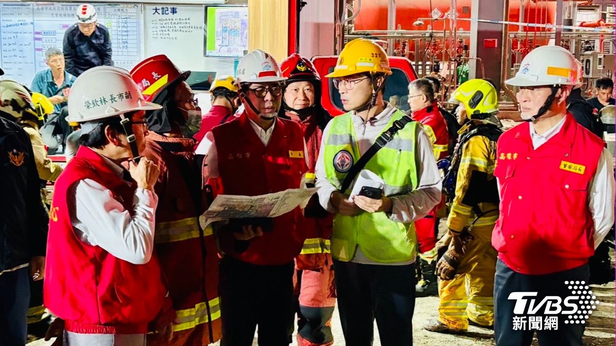 興達電廠爆炸!陳其邁急赴關切:2座燃氣新機組暫停試車