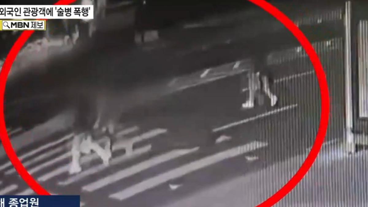 聽到中文就不爽！仇中韓男「拿酒瓶攻擊台灣遊客」下場曝光