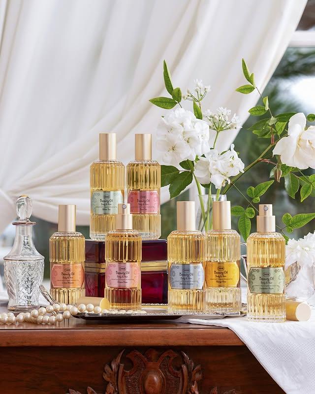 SABON 保濕光萃油。(圖/翻攝自IG@sabontaiwan)