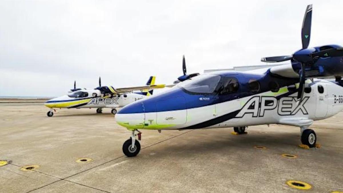 安捷航空醫療專機。(圖/安捷航空)