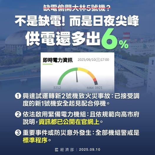 經濟部說明。(圖/翻攝自經濟部臉書)