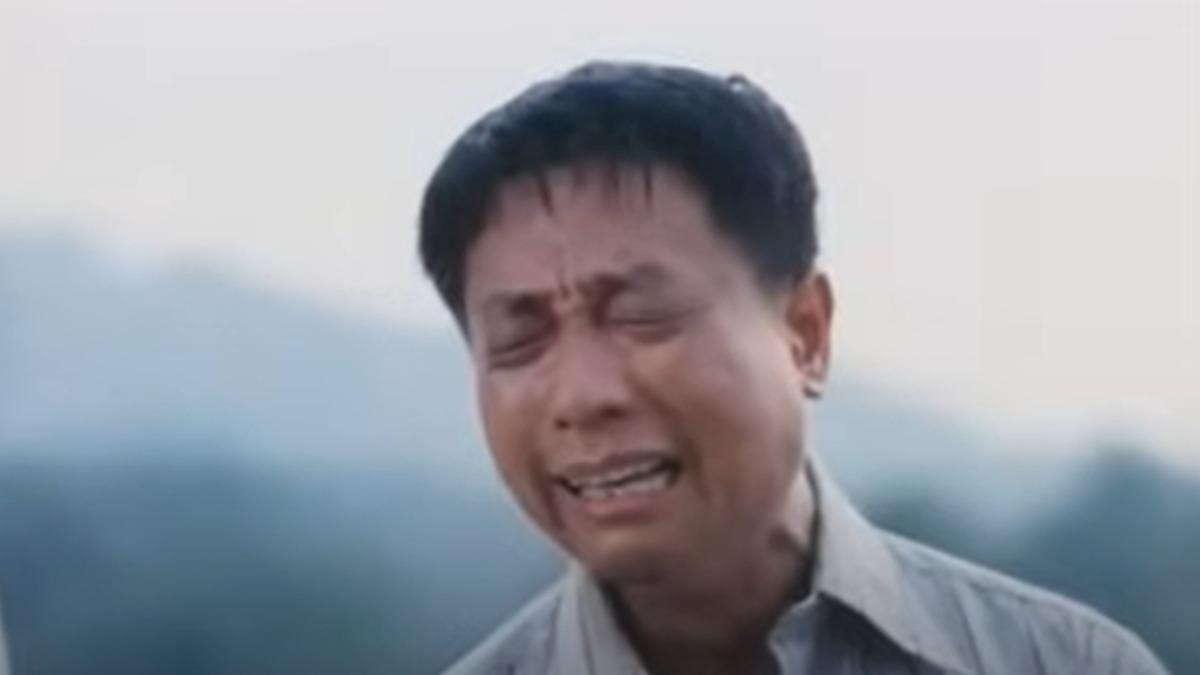 電影《魯冰花》裡飾演主角爸爸的林義雄被廣為人知。(圖/翻攝電影《魯冰花》)