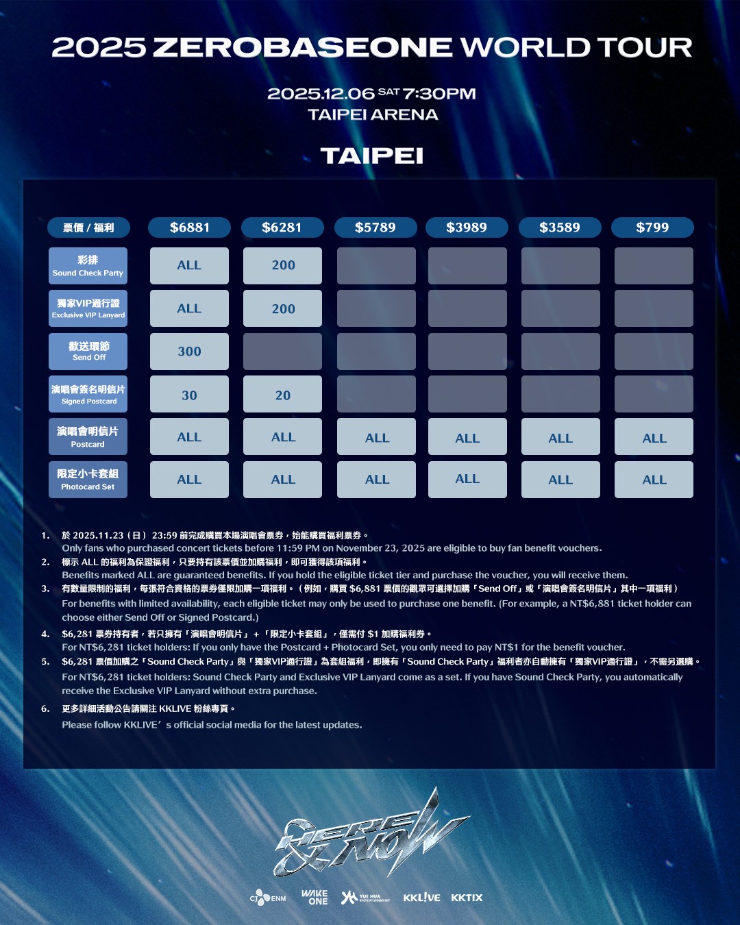 ZB1演唱會粉絲福利- ZB1演唱會福利- ZEROBASEONE演唱會粉絲福利- ZB1福利