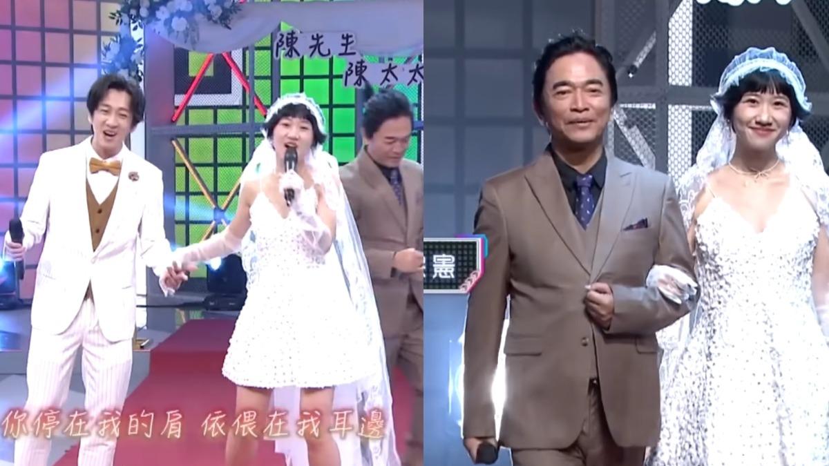 Lulu穿婚紗「吳宗憲牽她走紅毯」婚禮畫面曝光! 陳漢典大聲告白:我愛妳