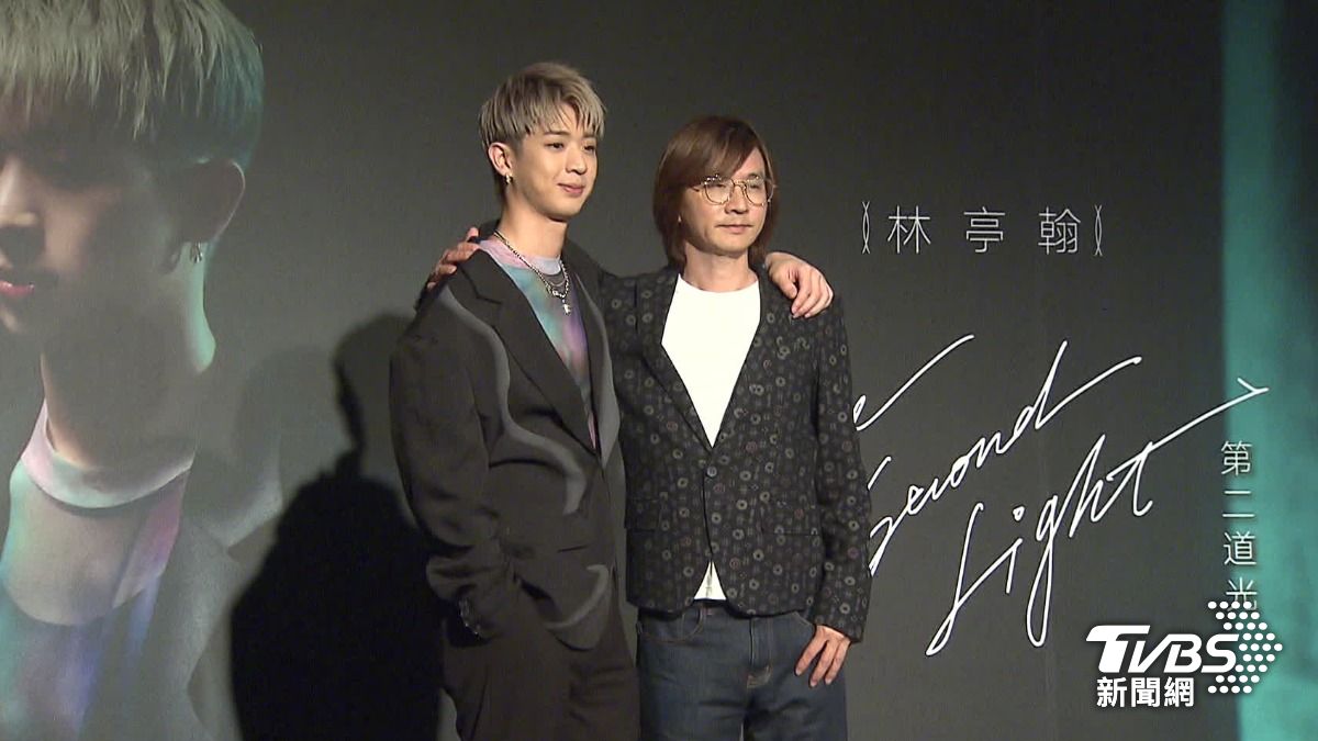 林隆璇與兒子林亭翰。(圖/TVBS)