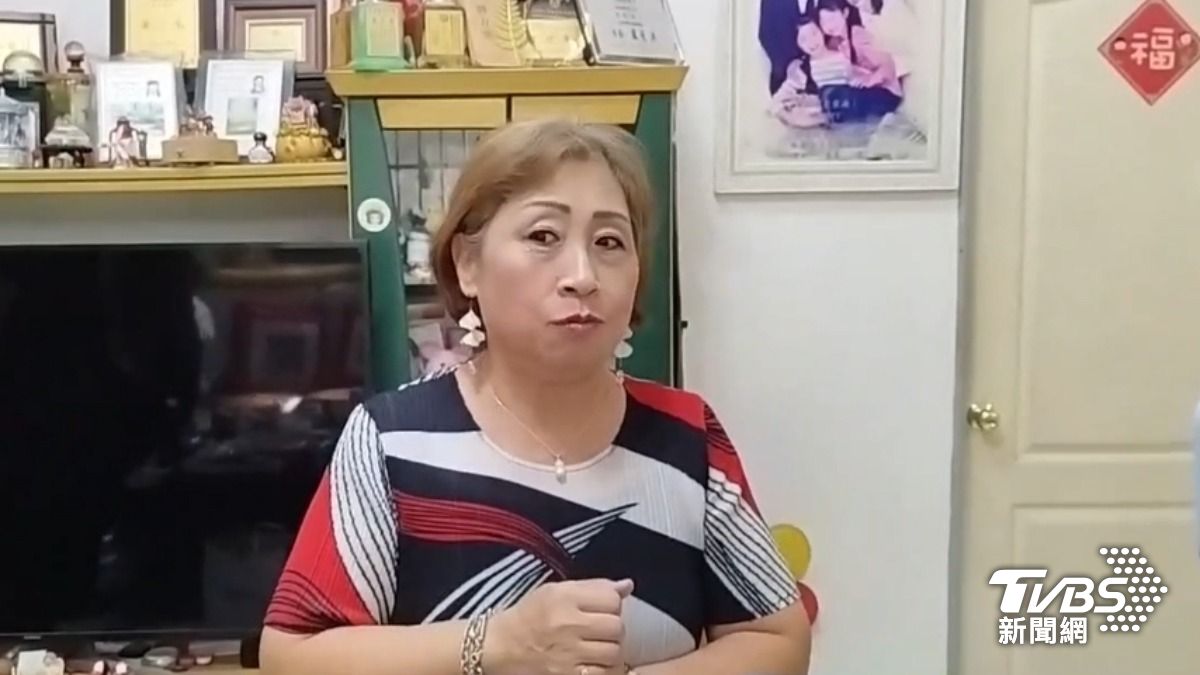 Lu媽覺得陳漢典真。(圖/TVBS)