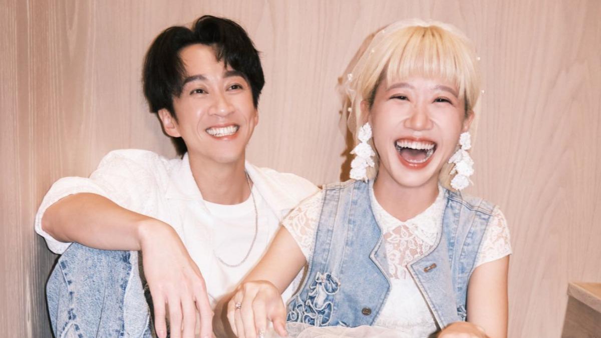 陳漢典、Lulu 11日宣布要結婚了。(圖/翻攝陳漢典FB)