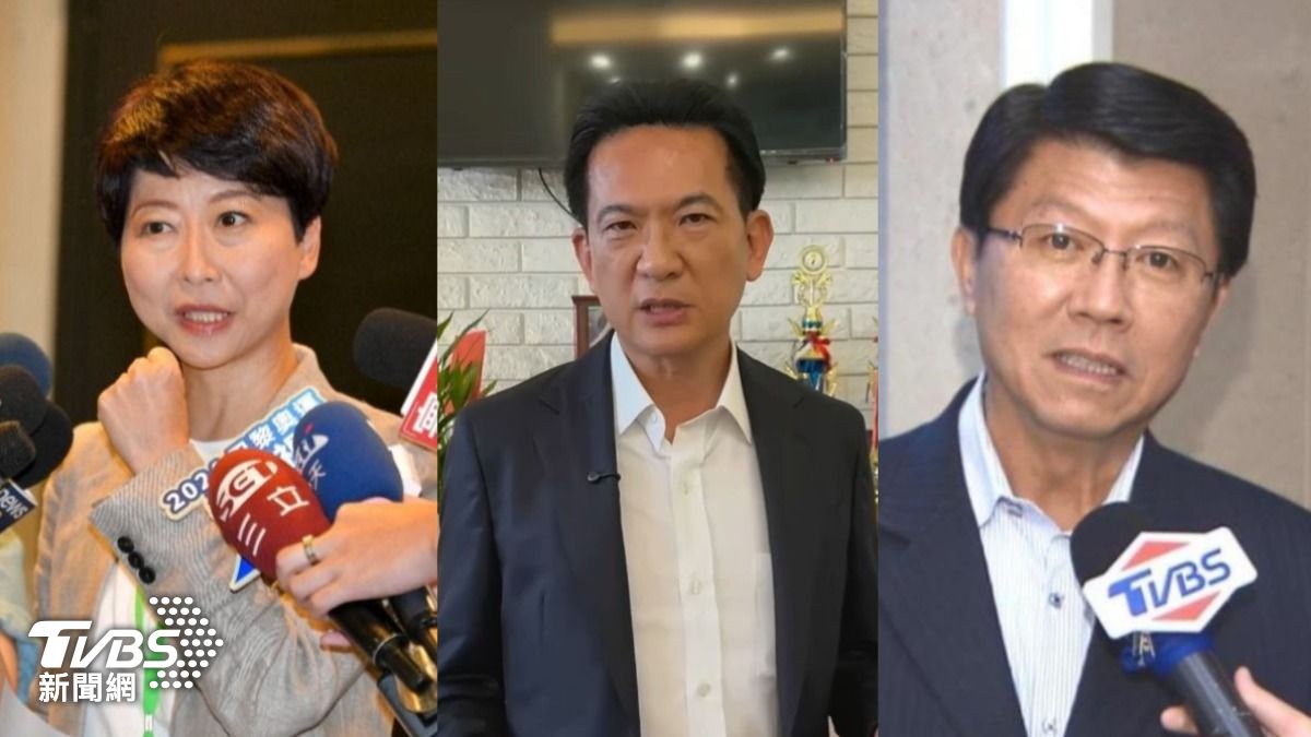 台南市長初選民調!陳亭妃、林俊憲、謝龍介「差距驚人」大比拚