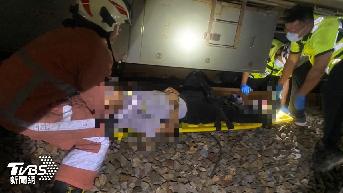 快訊/台鐵北新竹站落軌事故!男遭火車撞上「腳掌斷肢」送醫