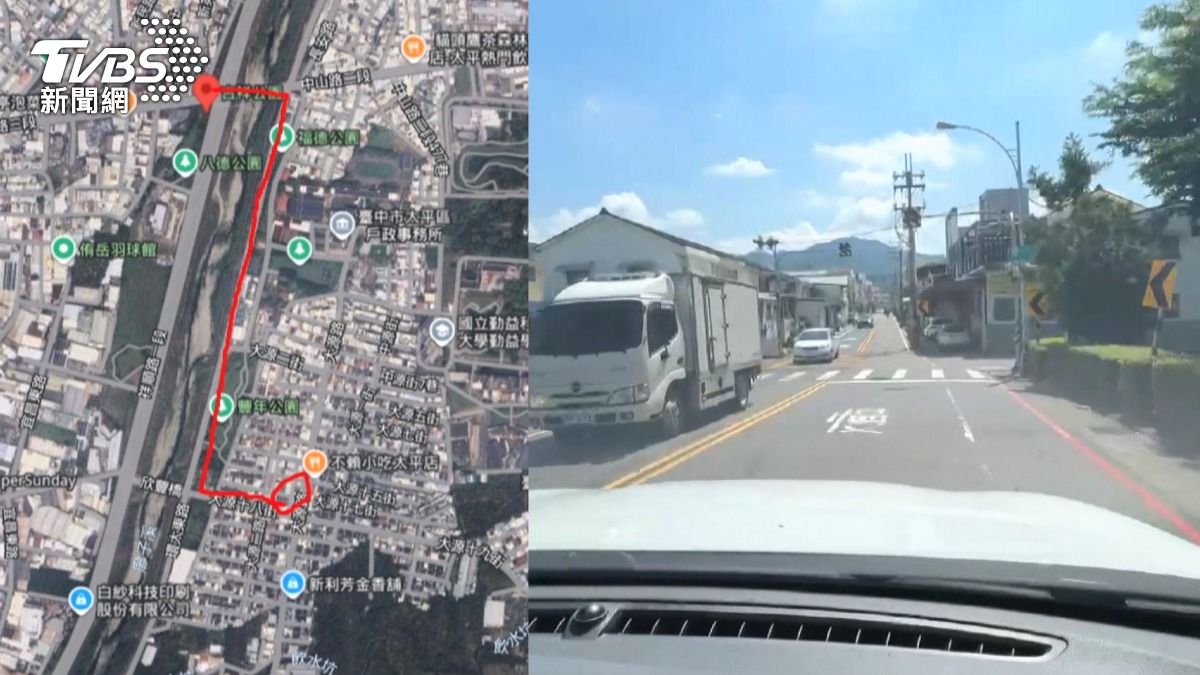 對方竟然不停車,還高速行駛超過1.5公里。