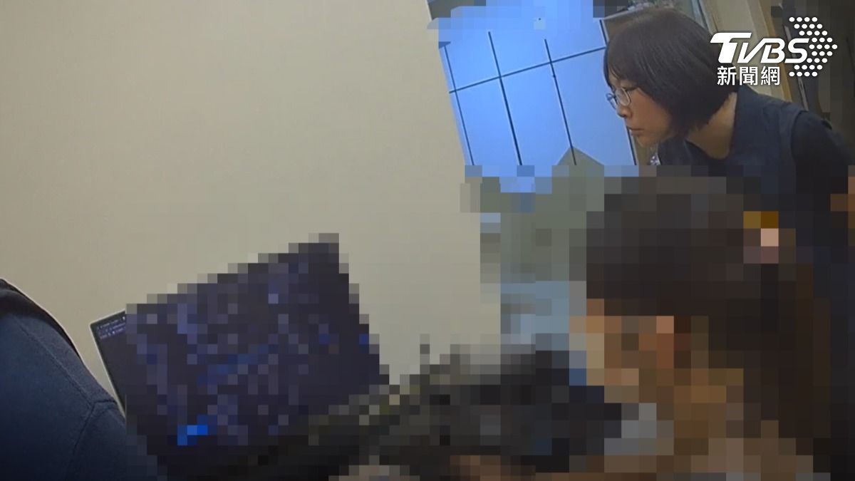 吳女背景遭網友起底曝光。(圖/TVBS)