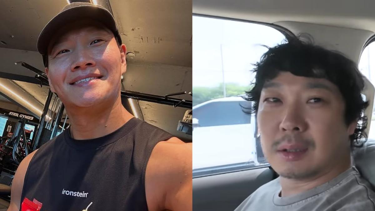 金鍾國親口向好友宣布結婚喜訊時,HAHA瞬間石化。(圖/翻攝自GYMJONGKOOK YT)
