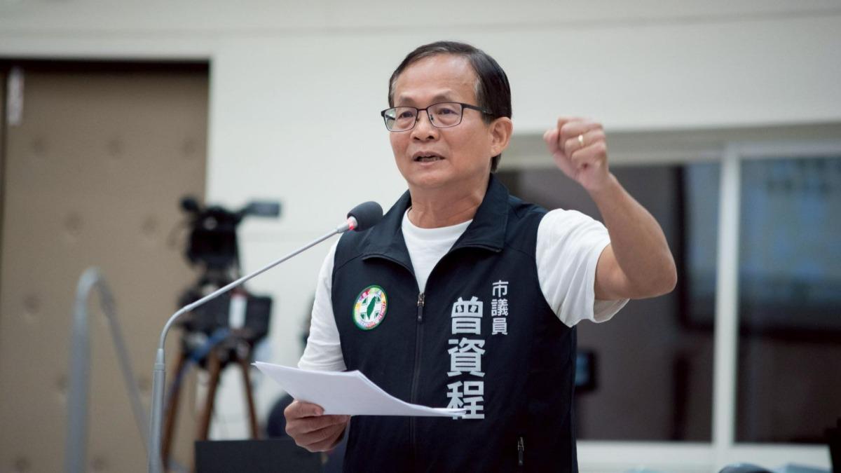 新竹市議員曾資程喊話,新竹市拿到分配款後若普發市民5萬,還可剩15億。(圖/翻攝曾資程臉書)
