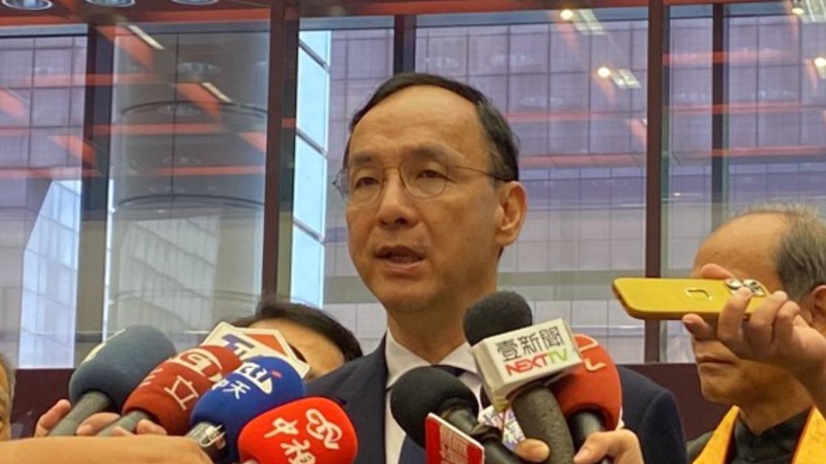 一聽傅崐萁想選黨魁 朱立倫稱沒聽說:有些傳言就讓它變傳言