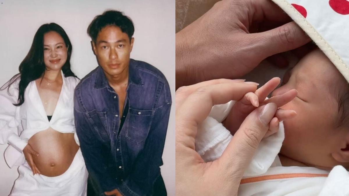 楊祐寧與妻子Melinda迎接第三胎的到來。(圖/翻攝自楊祐寧IG)