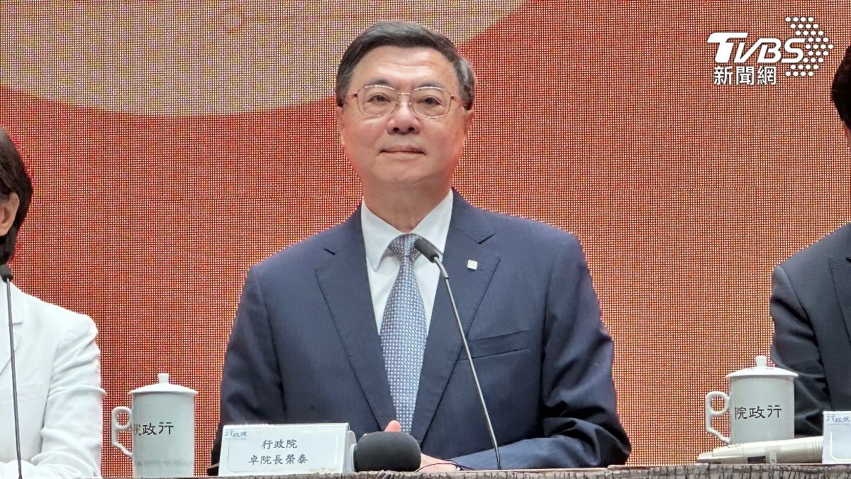 卓榮泰。(圖/潘袁詩羽攝)