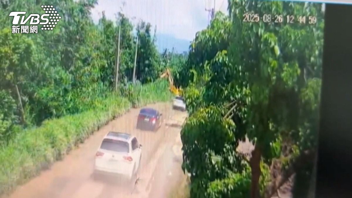 糗！工地討債找錯人，遭誤會收保護費反挨槍。（圖／TVBS）