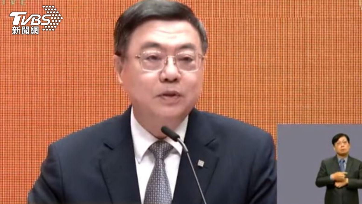行政院長卓榮泰。(圖/TVBS)
