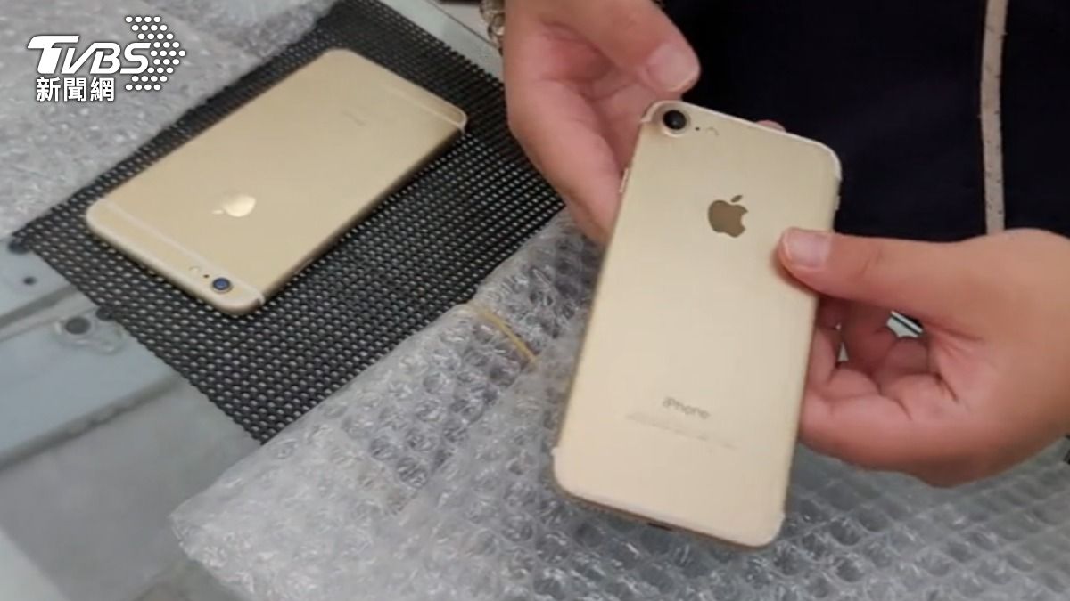 回收舊iPhone,連鎖通訊行自有一套SOP。(圖/TVBS)