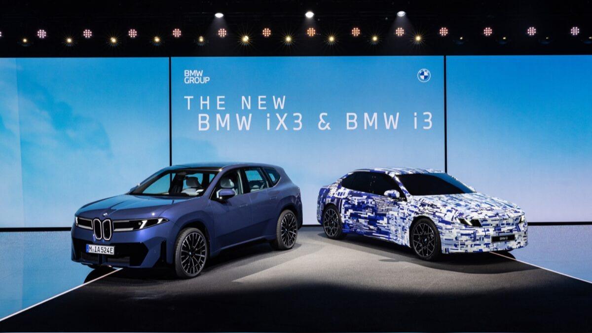 BMW在2025慕尼黑車展上發表全新iX3，也預告全新i3電動房車將於明年登場。（圖／BMW提供）