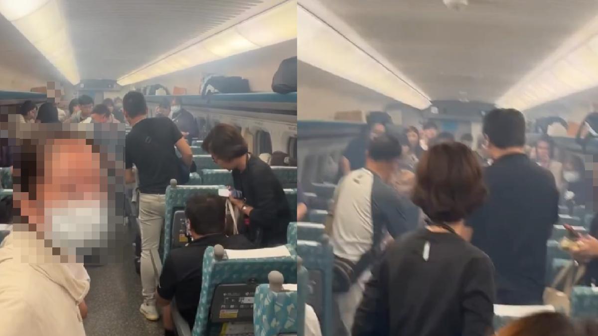 高鐵旅客行動電源爆炸!狂竄濃煙釀3傷 消防員教這招滅火